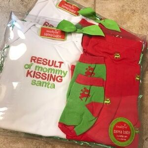 🎅 mud pie Santa Baby Gift Set